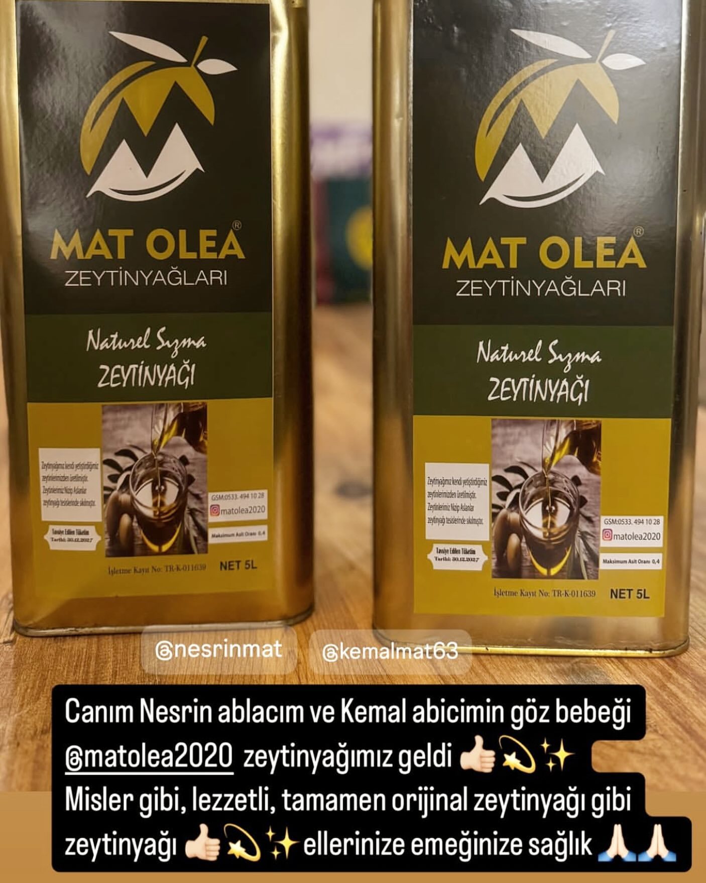 Mat Olea Zeytinyağları